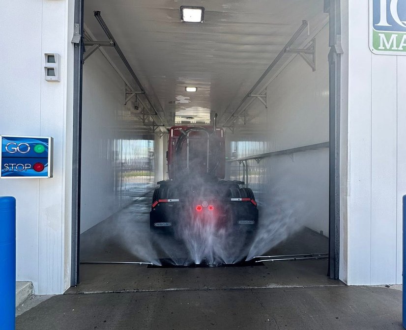 Palmetto Auto Wash Services supplied automated heavy truck wash